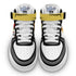 Sanji Sneakers Air Mid OP Custom Anime Shoes